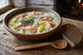Salmon soup