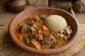 Peanut soup-stew