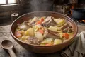 Latvian pork and cabbage stew