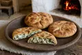 Moldovan filled flat pastry