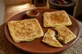 Moroccan layered griddle bread