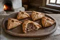 Tatar triangular meat pie