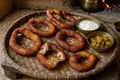 Nepalese sweet rice ring bread