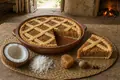 Kittitian-Nevisian coconut tart