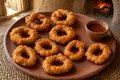 Sudanese syrup doughnuts