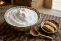 Tajik whipped sweet foam