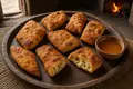 Turkmen fried sweet dough