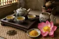 Vietnamese lotus tea