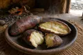 Roasted sweet potato