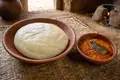 Pounded yam fufu