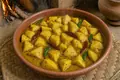 Shola kochu taro curry
