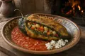 Vegetable-stuffed peppers
