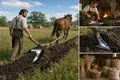 The Steel Plow Breaks Prairie Soil