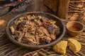 Pulled pork barbecue