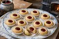 Swedish raspberry cave cookie