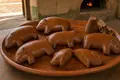Mexican molasses pig cookies