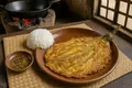 Filipino eggplant omelette