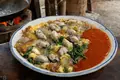Taiwanese oyster omelet