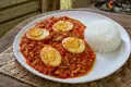 Seychellois egg rougaille