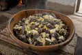 Chuño and egg scramble