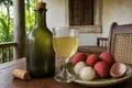 Mauritian lychee wine