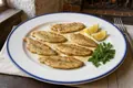 Lake perch fillets
