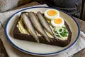 Estonian sprat sandwich
