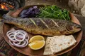Grilled Sevan trout