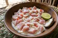 Kiribati raw fish with coconut