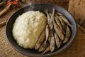 Kapenta with maize porridge