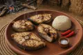 Grilled Nile perch