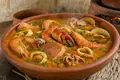 Colombian seafood casserole