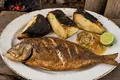 Breadfruit with jackfish