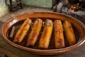 Plantains in sweet syrup