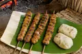 Sago-worm satay