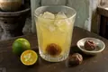 Lime and salted-plum drink