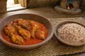 Liberian palm-butter stew