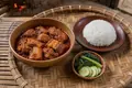 Burmese red pork curry