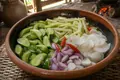 Chruok / Cambodian pickled vegetables