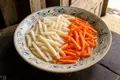 Vietnamese pickled daikon and carrot
