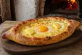 Adjarian khachapuri