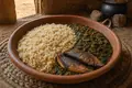 Guinea-Bissau rice with greens