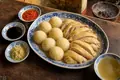 Malacca chicken rice balls