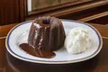 Austrian chocolate steamed pudding