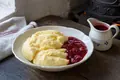 Baltic whipped semolina custard
