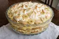 Southern US banana pudding