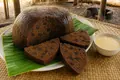 Samoan steamed spice pudding