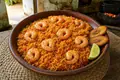 Arroz con camarones