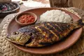 Liberian grilled fish