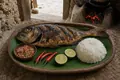 Maldivian grilled reef fish